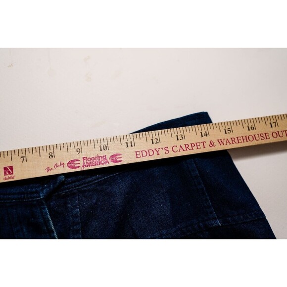 Vintage Cottage Tailor USA Union made jean denim skirt midi 10 womens lined - Picture 4 of 9